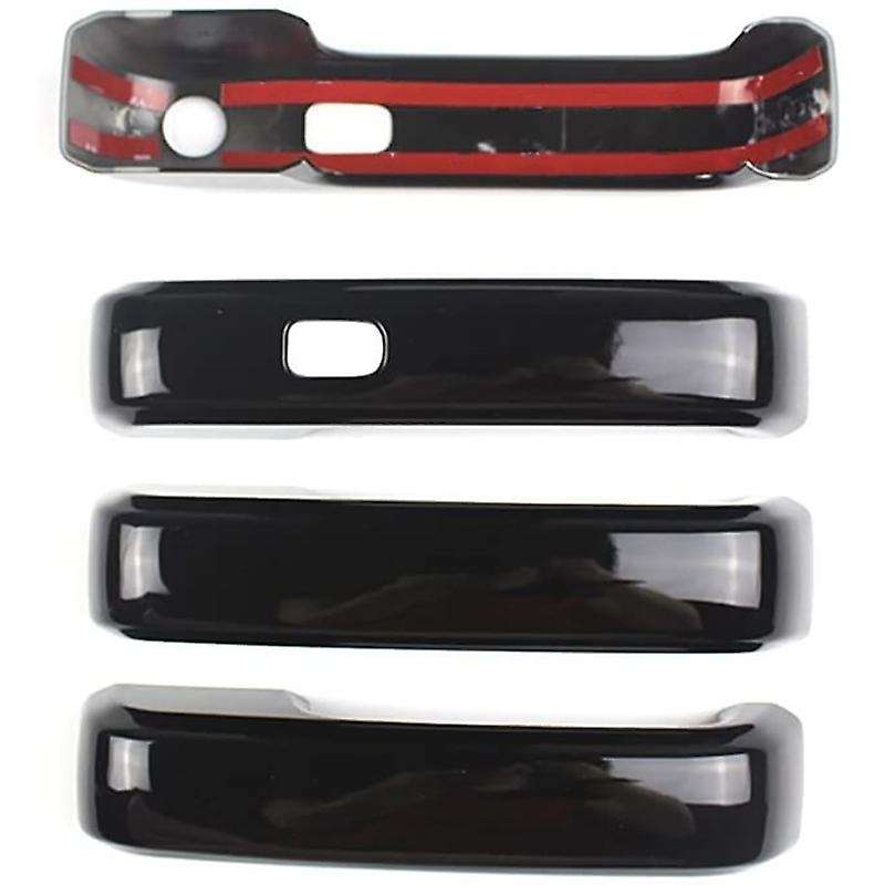 Door Handle Gloves, Handle Cover with 2 Keyholes and 2 No Holes for 15-20 / 17-20 F250 / F350 / F450