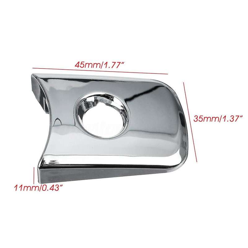 Door Handle Trim with Keyhole Cover Compatible Murano Infiniti FX35 FX45