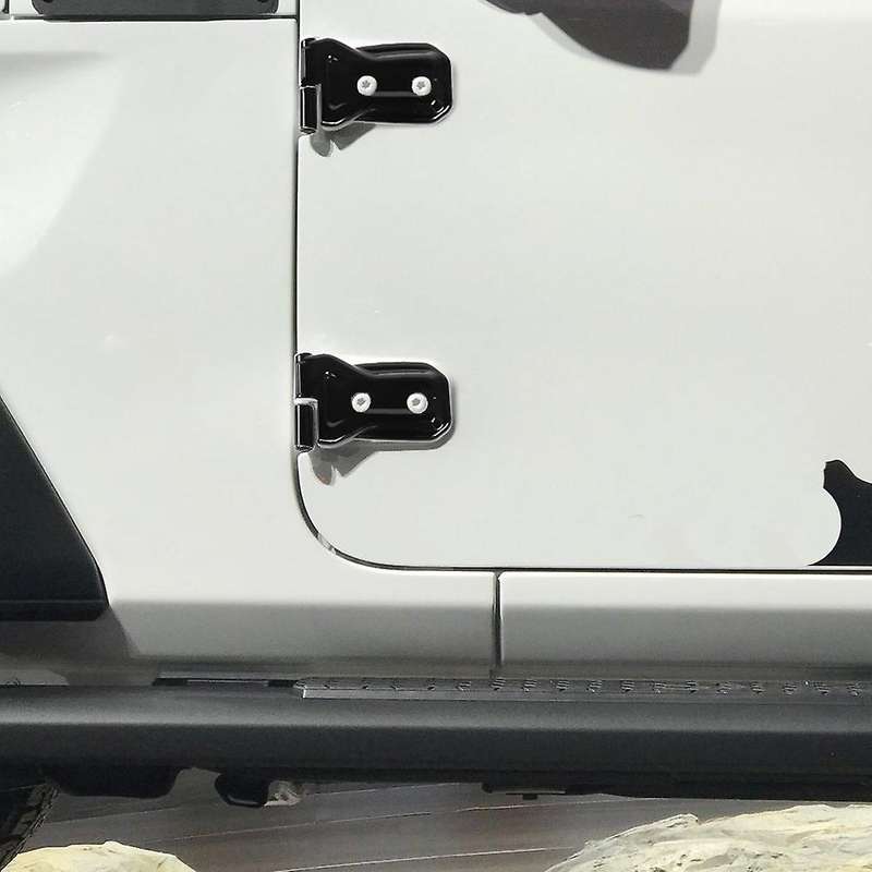 Door Hinge Cover Protector Trim Kit for 2018-2019 Wrangler JL & Unlimited Car Accessories