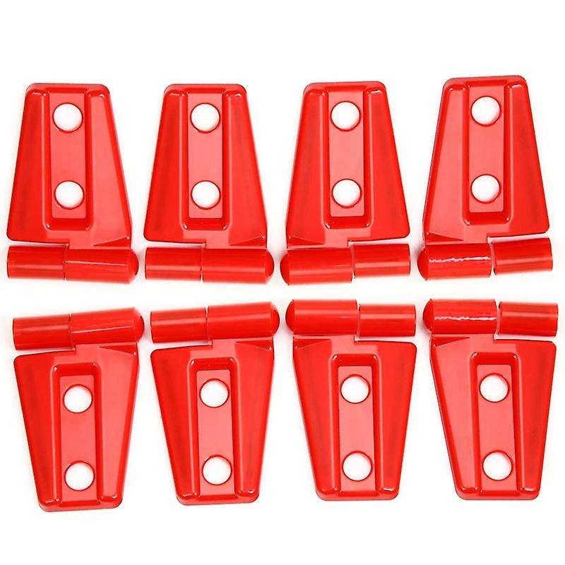 Door Hinge Covers Protector Fits for Wranlger Unlimited Sports Accessories 2007-2018 JK JKU 8Pcs