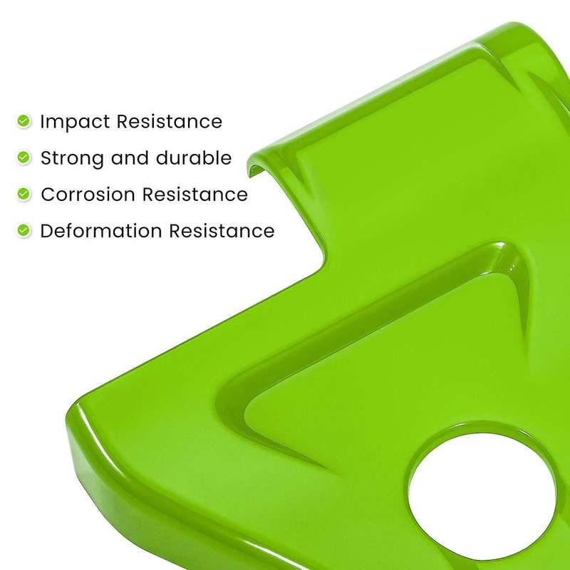 Door Hinge Cover Trim for 2018-2021 JL JLU JT Car Exterior Accessories, Green 8PCS