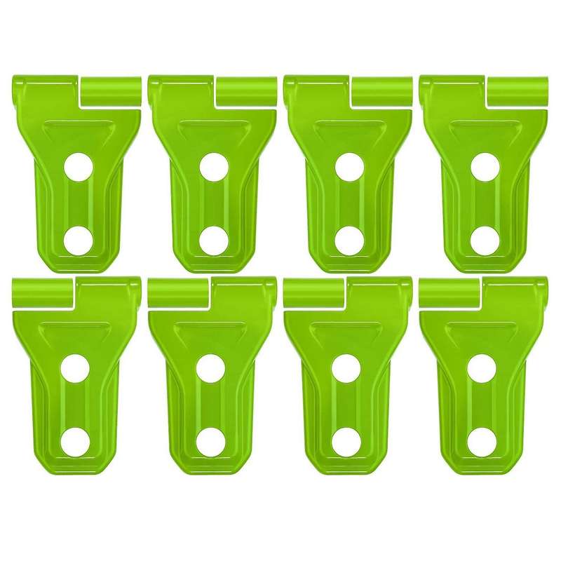 Door Hinge Cover Trim for 2018-2021 JL JLU JT Car Exterior Accessories, Green 8PCS