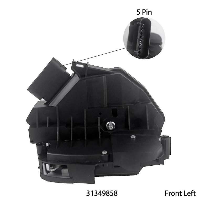 Door Lock Actuator 31349858 for V60 S60 Front Left 5Pin