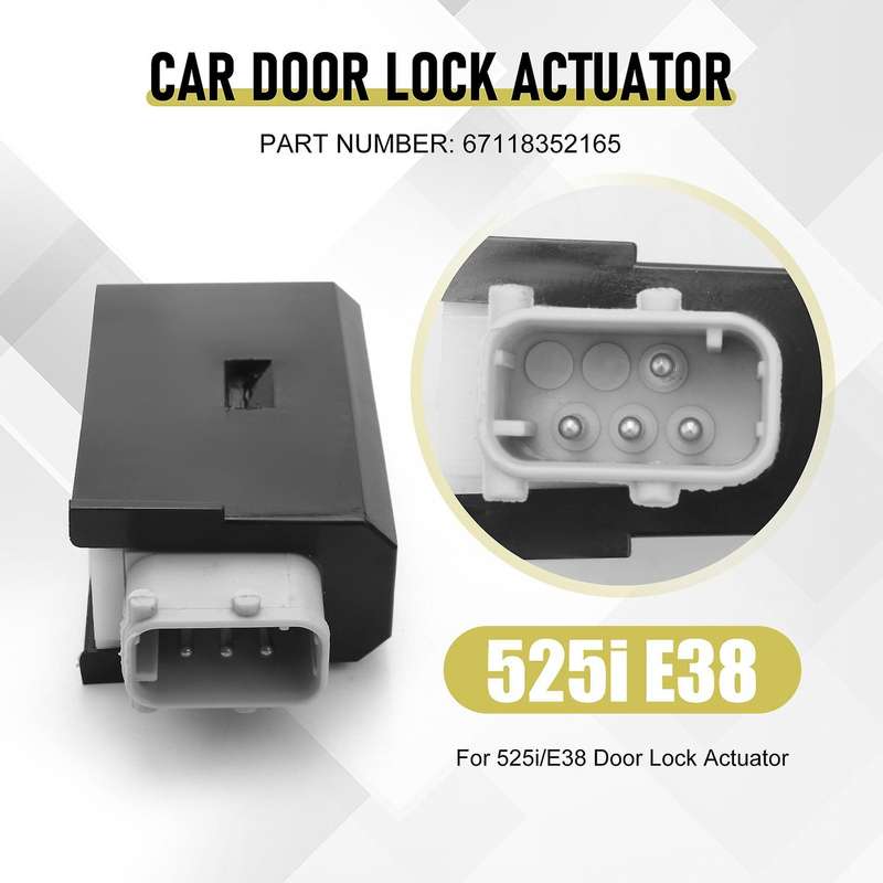 Door Lock Actuator Front Or Rear 67118352165 for -bmw 525i 530i M5 740i E38 E39