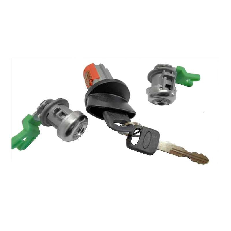 Door Lock Cylinder & Ignition Switch with Key Set for F250 F350 Excursion Expedition 1997-2007 70336