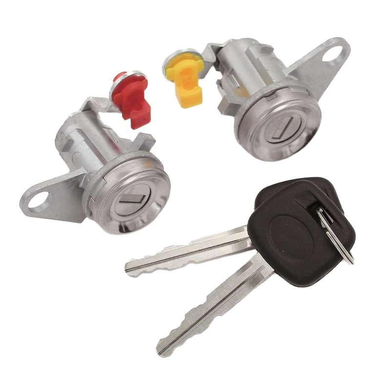 Door Lock Cylinder Tumbler Set for 1999-2000 69051-42050 69051-42060