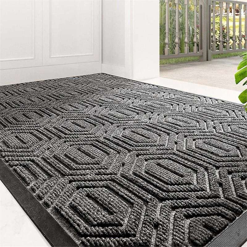 Door Mat, Outdoor Indoor Entrance Welcome Mat, Entry Front Door Mat, Stain & Fade Resistant, Low Pro
