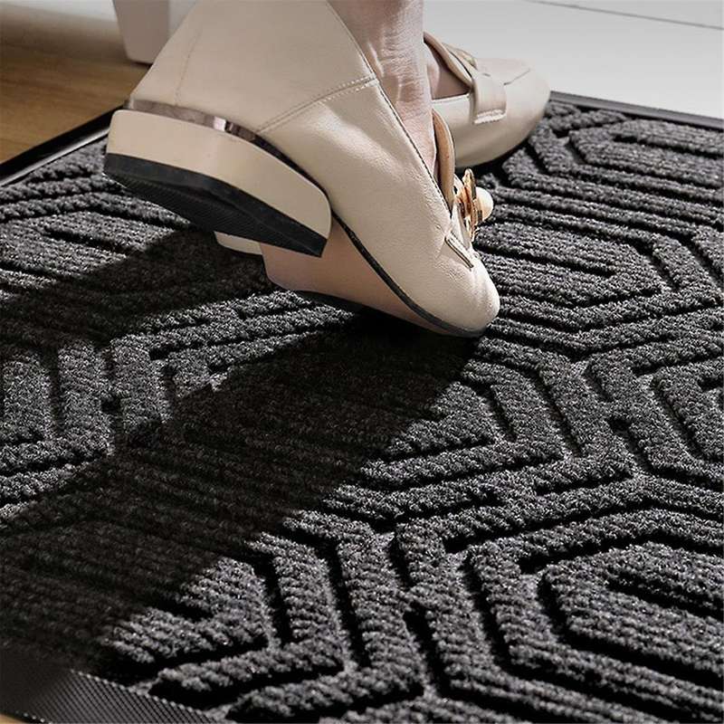 Door Mat, Outdoor Indoor Entrance Welcome Mat, Entry Front Door Mat, Stain & Fade Resistant, Low Pro