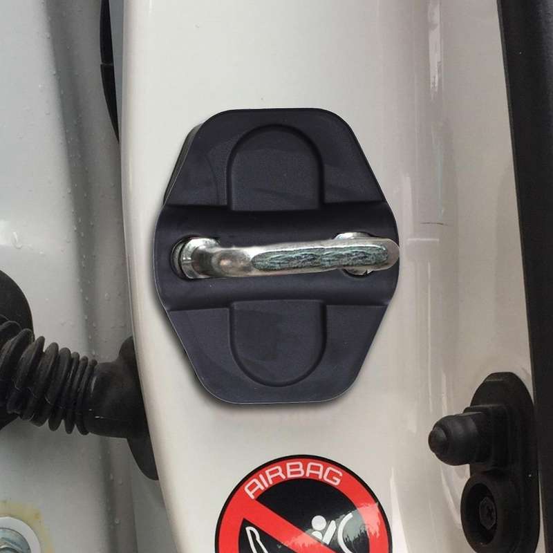 Door Lock Decoration Cover for Wrangler Jl 2018 2019 Door Lock Cover Sticker Auto Parts Accessories