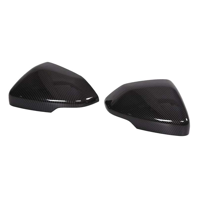 Door Rear View Mirror Cover Cap for R1T R1S 2022 2023, ABS Side View Mirror Cover Protective Trim (C