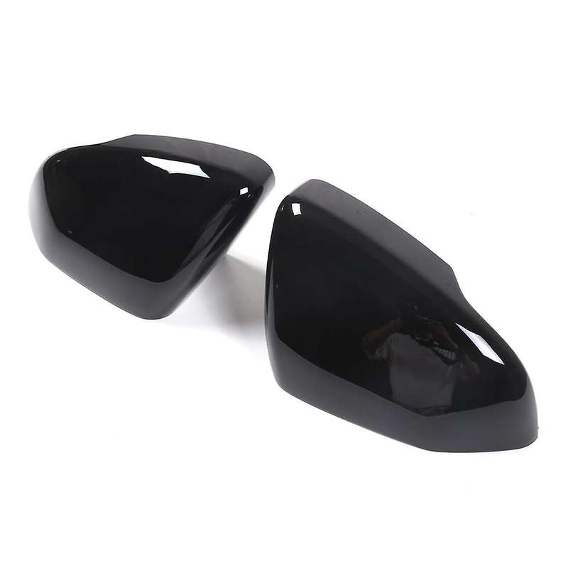 Door Rear View Mirror Cover Cap for R1T R1S 2022 2023, ABS Side View Mirror Cover Protective Trim (G