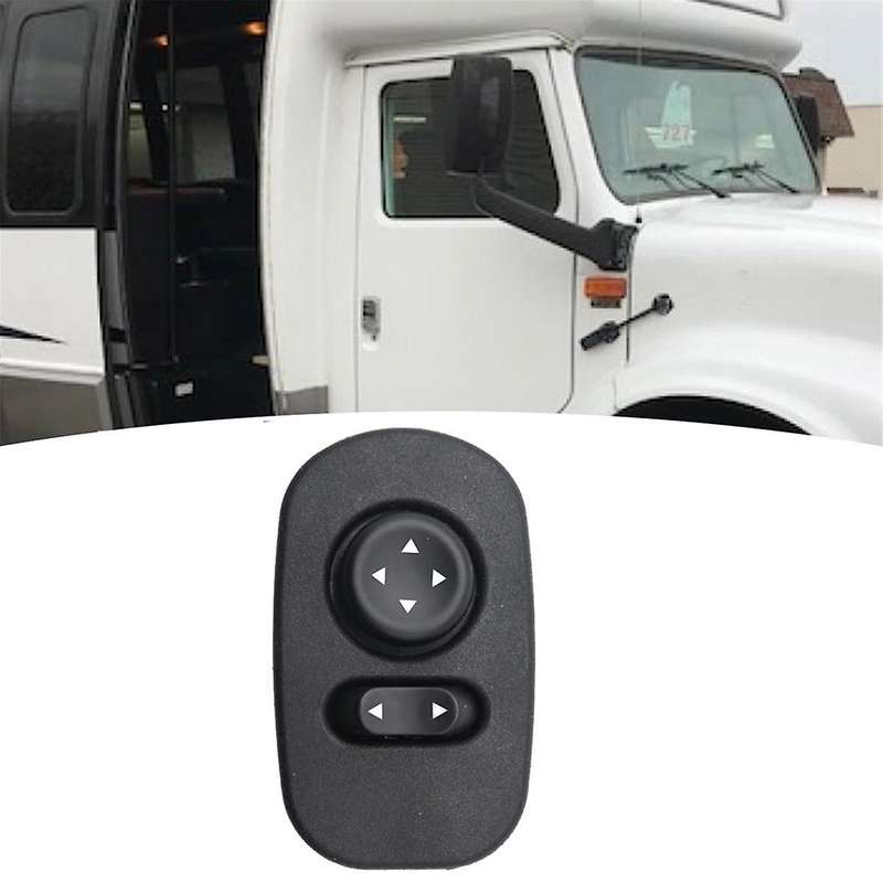 Door Mirror Switch Fit for IC Corporation Heavy Duty Mirror Switch 8-Pin 2209205C1 2505204C1 4084847