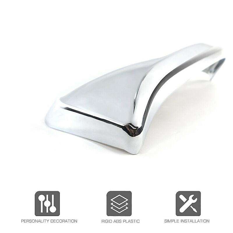 Door Side Rearview Mirror Cover Trim ABS for 4Runner 2017-2020 2014-2019, Silver
