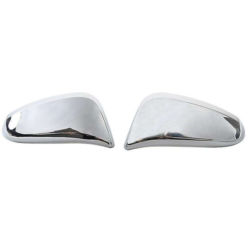 Door Side Rearview Mirror Cover Trim ABS for 4Runner 2017-2020 2014-2019, Silver