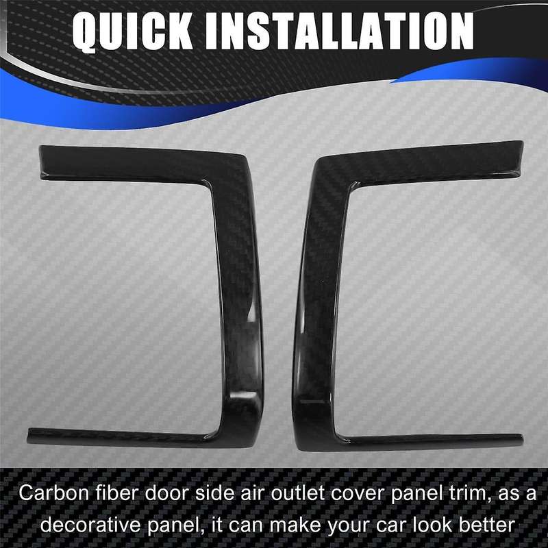 Door Side Air Vent Outlet Cover Trim for MINI F55 F56 F57 2014-2020 Dashboard Air Vents Decorative S