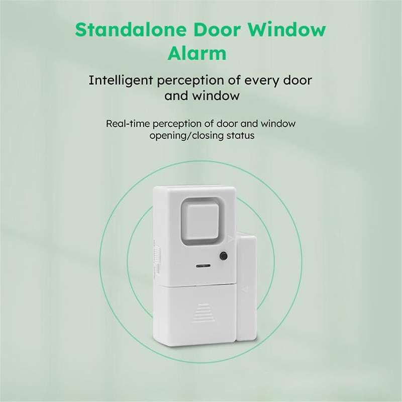 Door Window Alarms, Adjustable Volume, Chime/Alarm, Door Window Alarm Sensor for Home Security, Kids