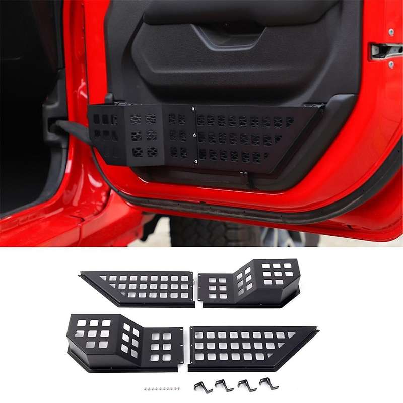 Door Storage Pockets Side Insert Organizer Box for Wrangler JL JT 2018-2024 Interior Accessories ,F