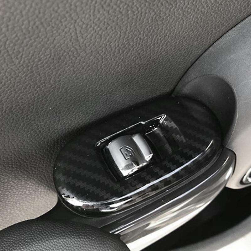 Door Window Control Covers Lifter Switch Interior Mouldings Handrail Cover Sticker Case for F55 F56