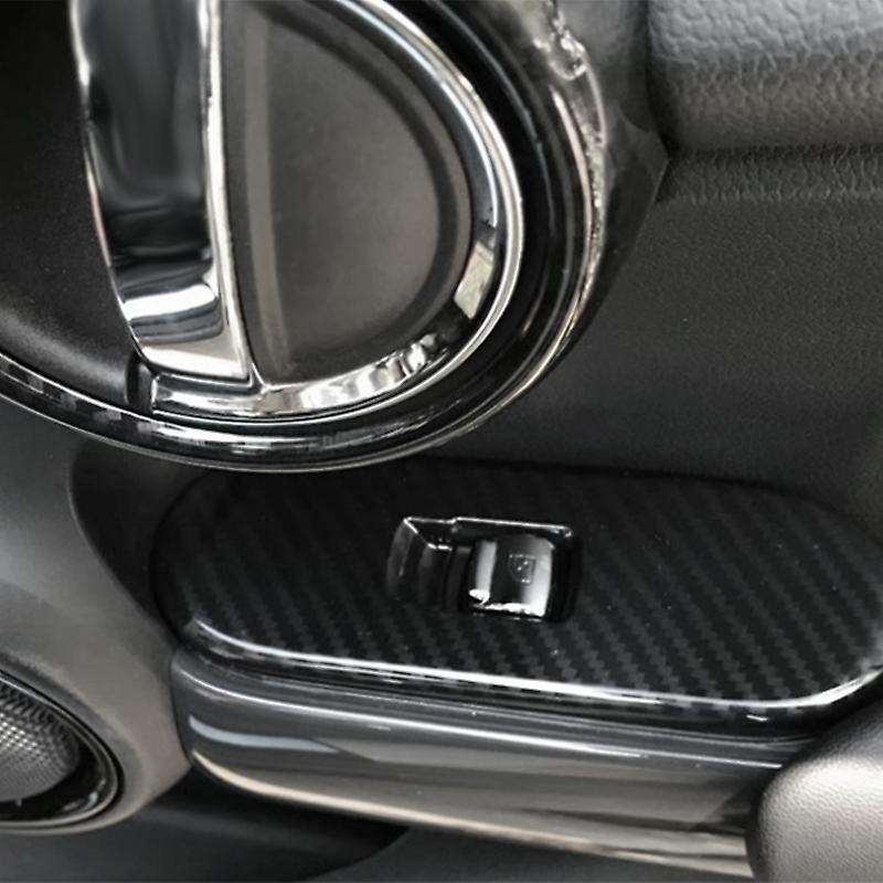 Door Window Control Covers Lifter Switch Interior Mouldings Handrail Cover Sticker Case for F55 F56