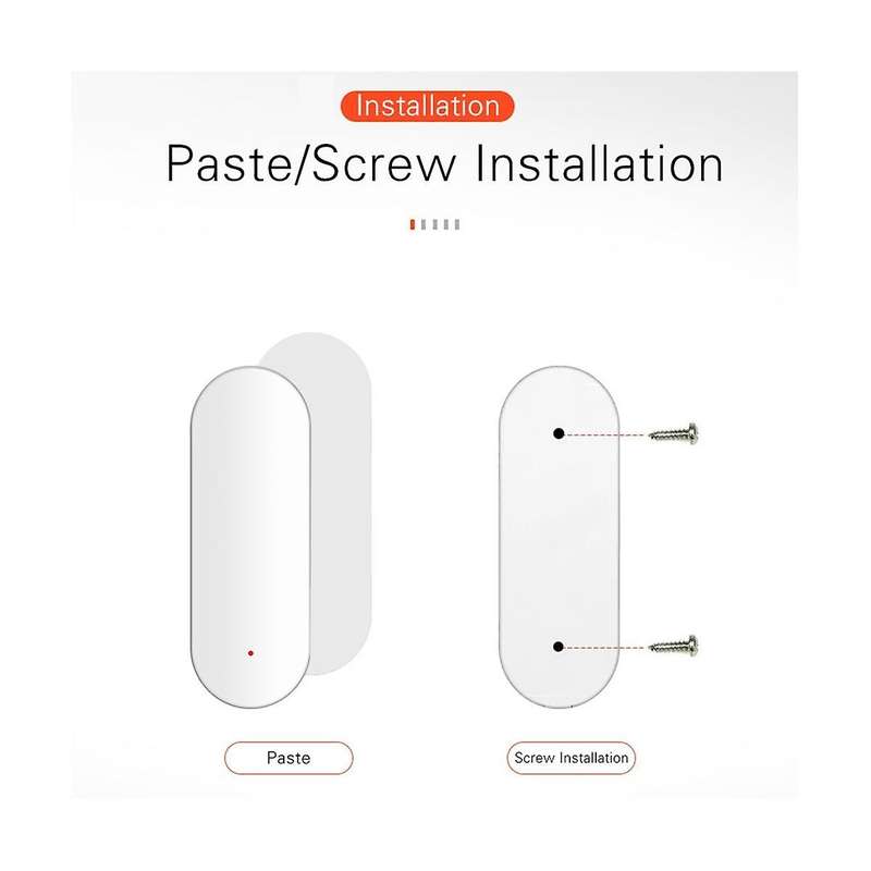 Door/window 2 Wifi Operated Door Window 2 Sensor Detects and Reports The Opening and Closing Tilt A
