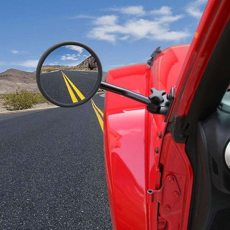 Doors Off Mirrors Quick Release Mirrors Exterior Accessories for Wrangler 1997-2006 TJ LJ & 2007-201