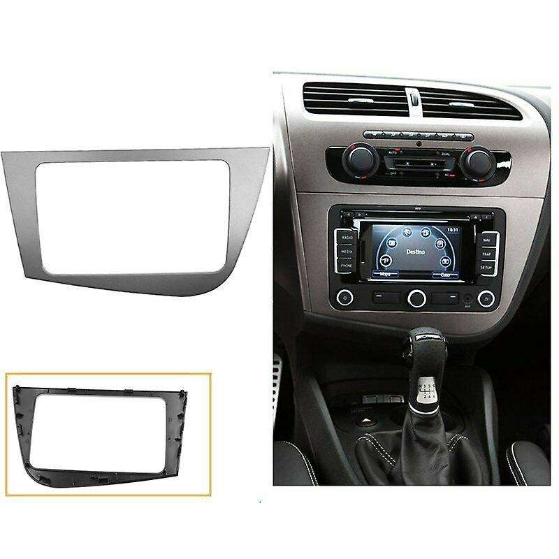 Double DIN Car CD Radio Plate Stereo Facia Fascia Adaptor Panel Navigation Panel for Seat 2005-2012