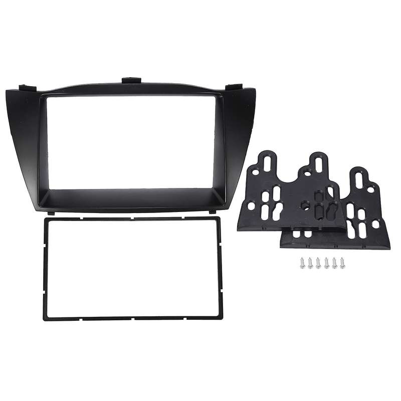 Double Din Car Radio Fascia for 2010 IX35 Install Frame DVD Panel