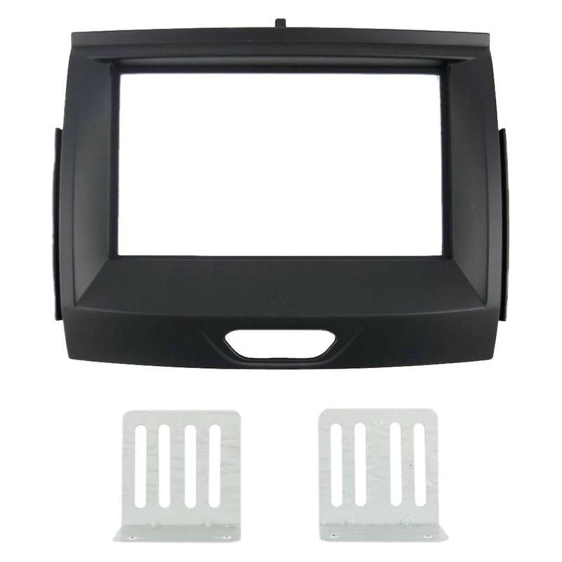 Double Din Car Fascia Radio Panel for Everest 2015+ Frame Dash Fitting Kit Install Face Plate Bezel