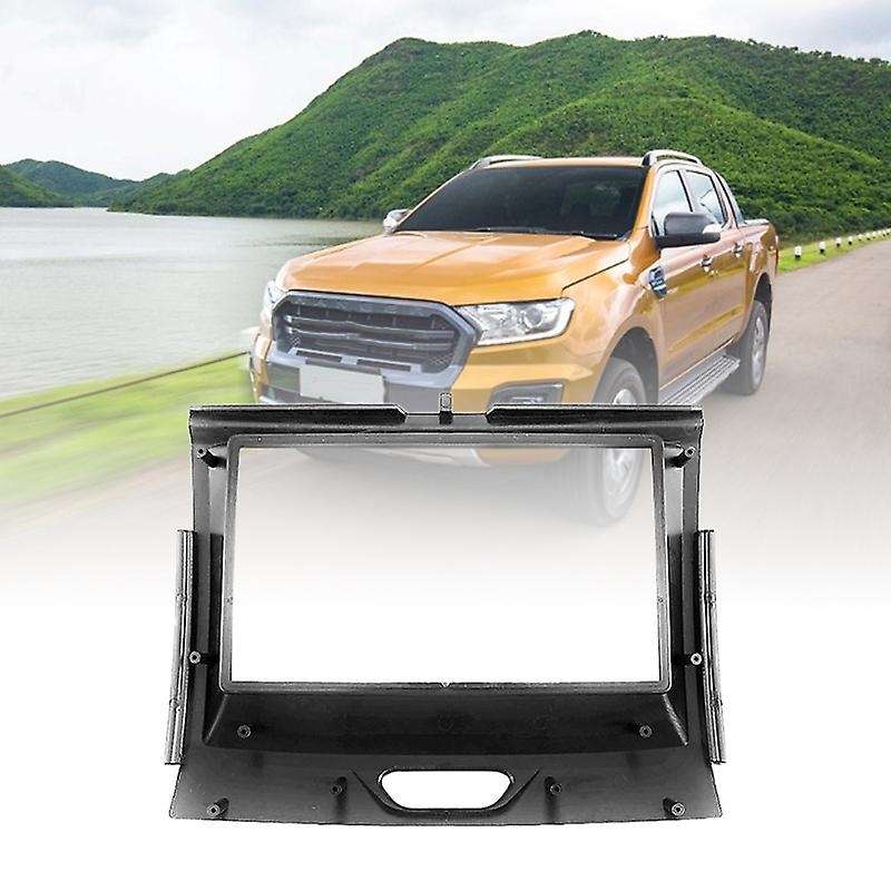 Double Din Car Fascia Radio Panel for Everest 2015+ Frame Dash Fitting Kit Install Face Plate Bezel