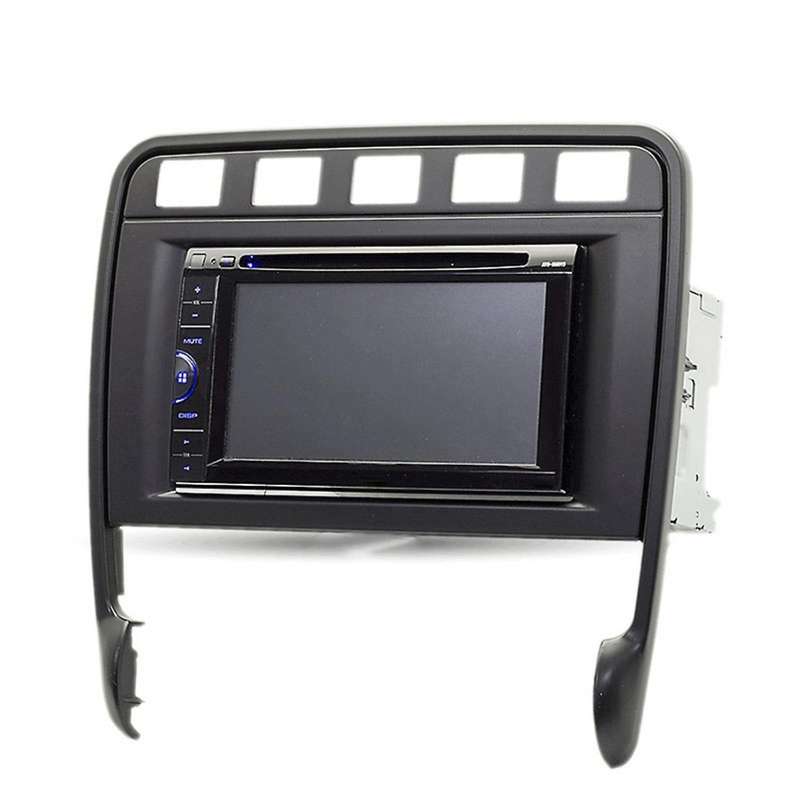 Double Din Car Radio Facia Stereo Fascia Panel Frame DVD Dash Installation Surrounded Trim Kit for P