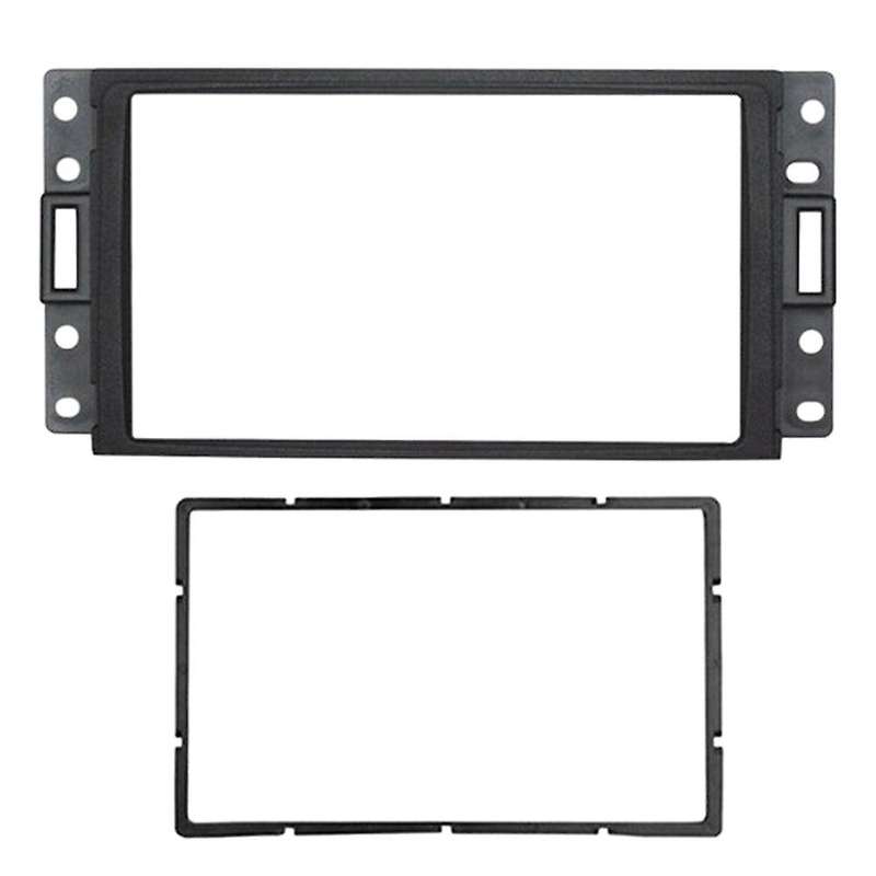 Double Din Fascia for H3 /SAAB 97X/ Radio DVD Stereo CD Panel Dash Mount Trim Frame