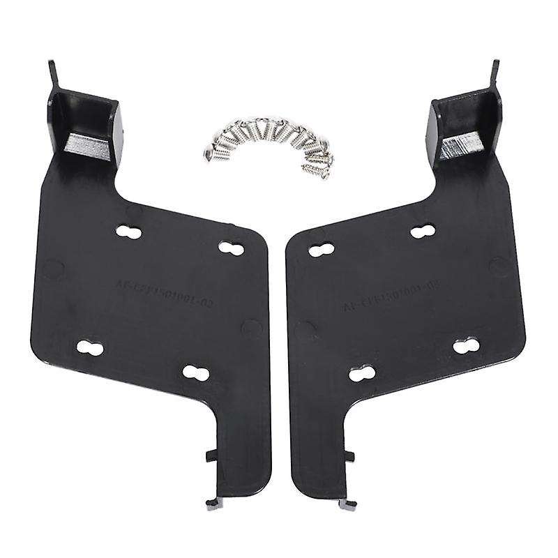Double Din Radio Fascia for Fiesta 2008-2017 Panel Dash Mount Installation Trim Kit Face Black Fram
