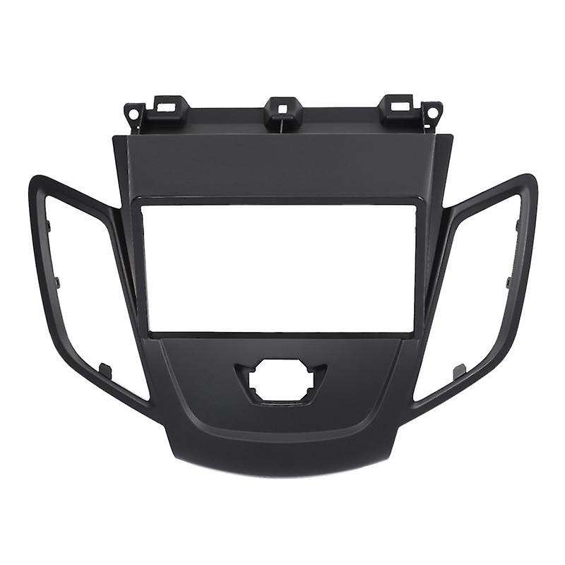 Double Din Radio Fascia for Fiesta 2008-2017 Panel Dash Mount Installation Trim Kit Face Black Fram