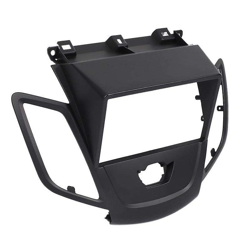 Double Din Radio Fascia for Fiesta 2008-2017 Panel Dash Mount Installation Trim Kit Face Black Fram