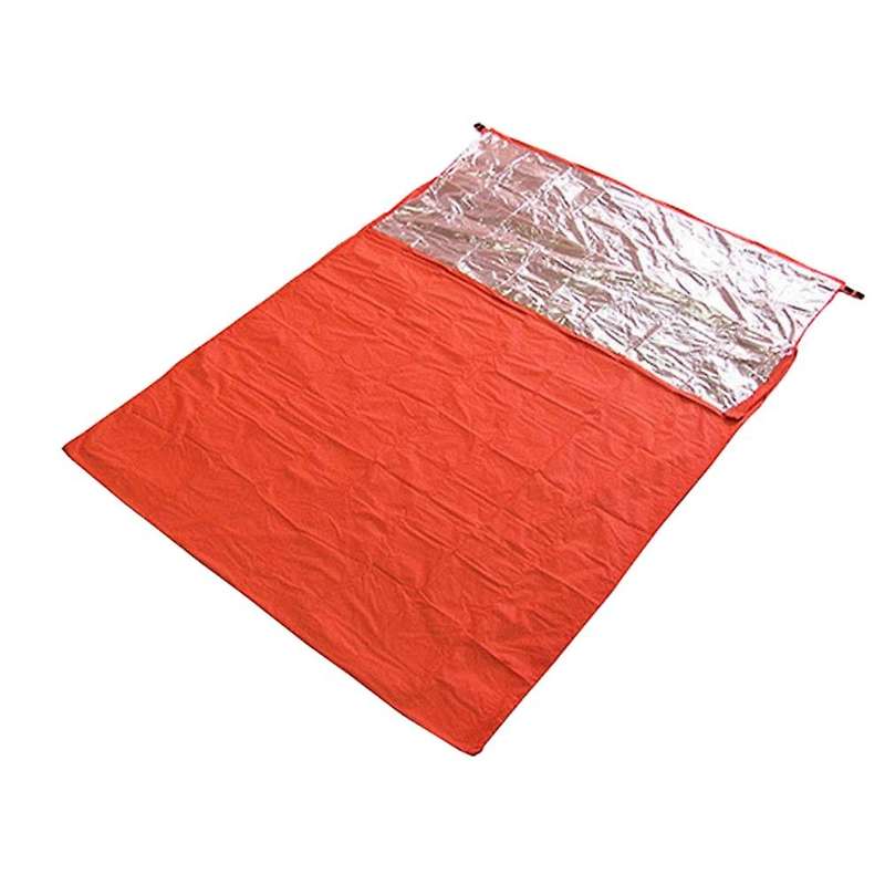 Double Emergency Sleeping Bags Camping Mountaineering Insulation Outdoor Adventure Rescue Blanket fo