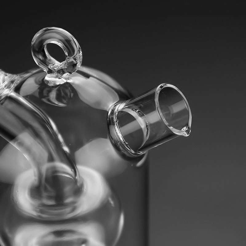 Double Layer Sauce Bottle 2 In 1 Vinegar Glass Bottle Condiment Jars