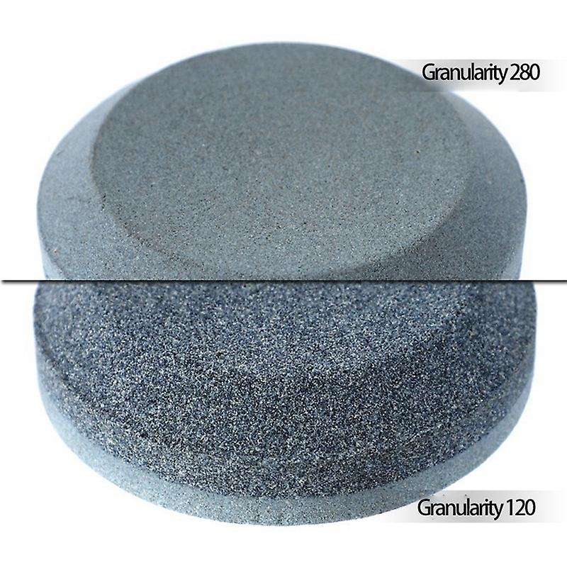 Double Sided Dual Grit Puck Sharpening Stone /knife/tool/blade Multi-purpose Sharpener - Gray