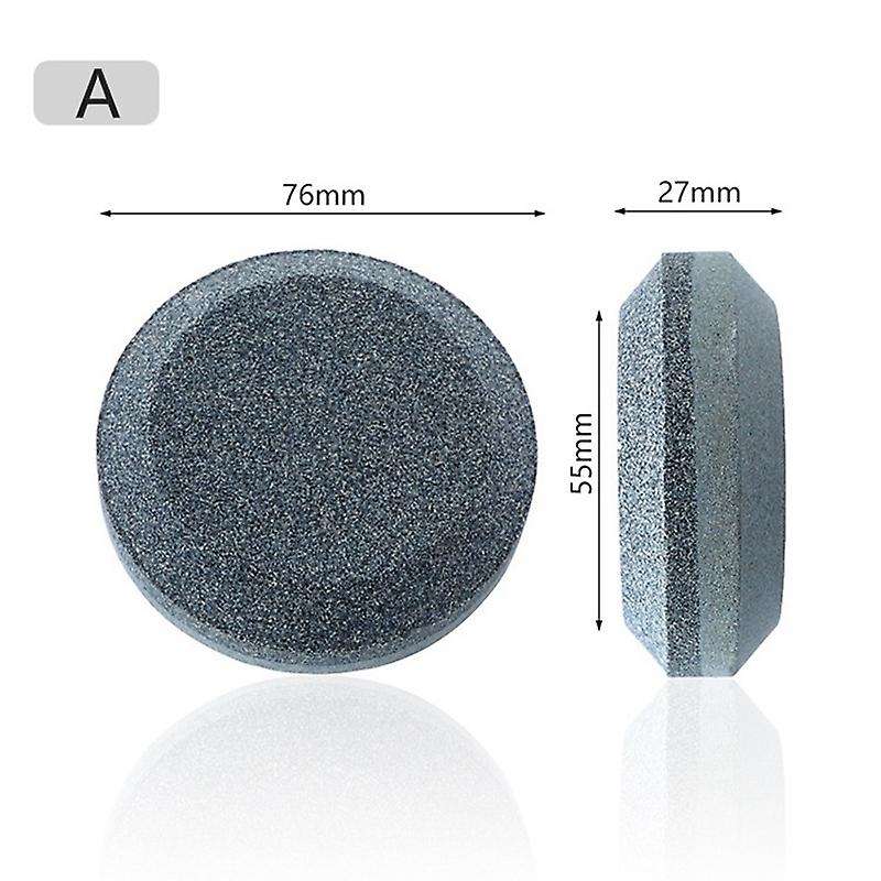 Double Sided Dual Grit Puck Sharpening Stone /knife/tool/blade Multi-purpose Sharpener - Gray