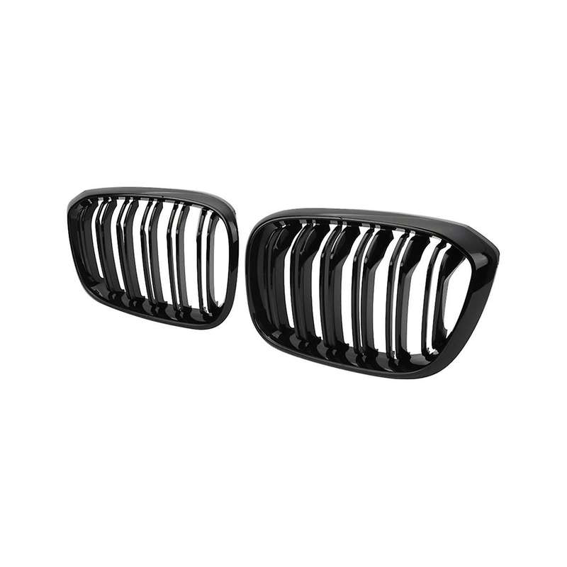 Double Slat Grille Kidney Grill Grille Center Grille Intake Grille Car for 3 4 X3 G01 G08 X4 G02 20