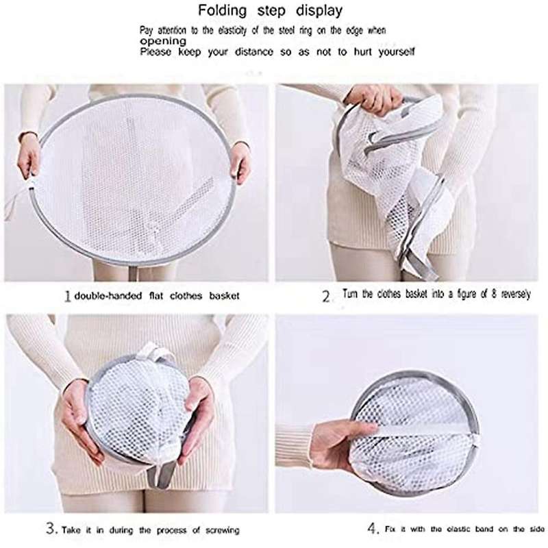 Double-Layer Breathable Clothes Basket, Drying Net, Drying Socks, Artifact Clothes, Tiled Household