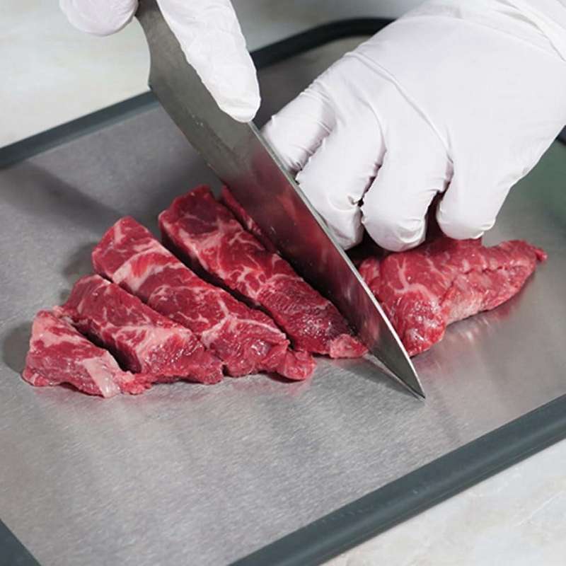 Double-sided Cutting Board, Stainless Steel , Non-, Easy to Clean