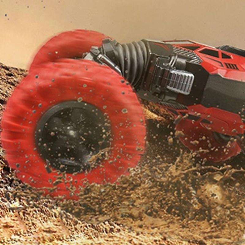 Double-Sided Rc Car 4Wd 2.4Ghz 1/16 One Key Transformation All-Terrain Vehicle Climbing Car Remote C