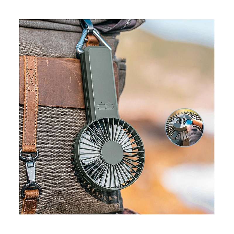 Dq219 4000ma Mosquito Repellent Fan Portable Waist Fan Desktop Small Desktop Fan Usb Handheld Fan O