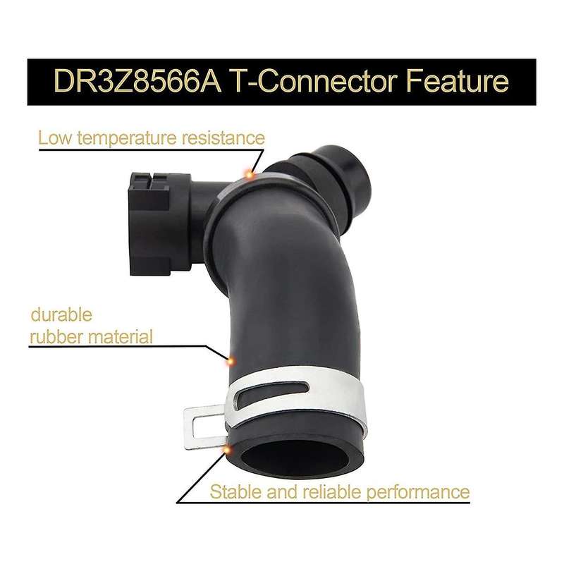 Dr3z-8566-a Radiator Hose Connector Hose Connector Auto Parts for Dr3z8566b Dr3z8566a