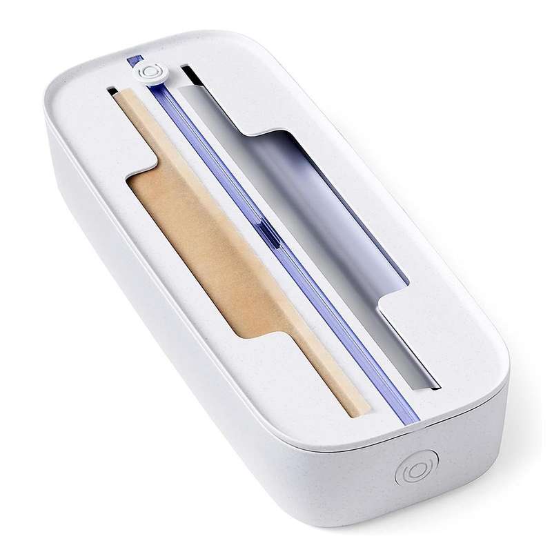 Drawer Food Wrap Dispenser, Foil, Plastic and Wax Paper Organizer for Kitchen Organization