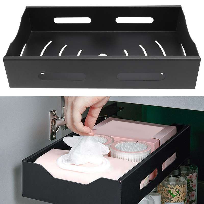 Drawer Pull Basket Can Push and Pull Cabinets, Bathroom Cabinets, Perforated Racks, Kitchen Sink Ra