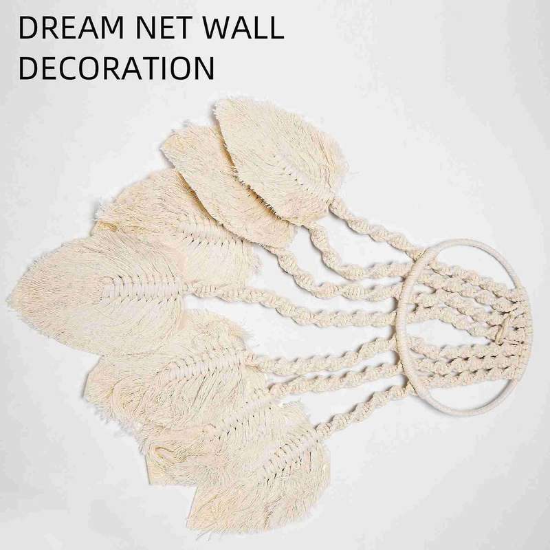 Dreamcatcher Handmade Woven Wind Hanging Pendant Leaf Dreamcatcher Home Wall Art Hanging Decoration