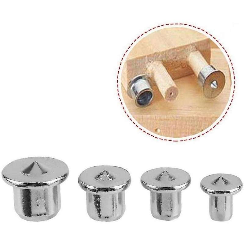 Drill Dowel Pin Centre Points Set Woodworking, Alignment Tool Round Wood Pin Locator 6/8/10/12 mm fo