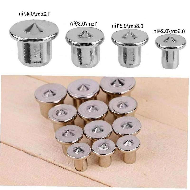 Drill Dowel Pin Centre Points Set Woodworking, Alignment Tool Round Wood Pin Locator 6/8/10/12 mm fo