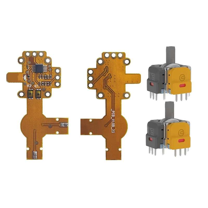 Drift Repair Module+2pcs Hall Electromagnetic Joystick Kit for Pro Game Controller Anti-drift Modul
